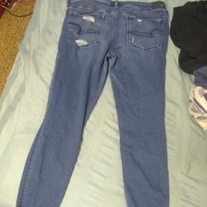 American eagle frayed bottom